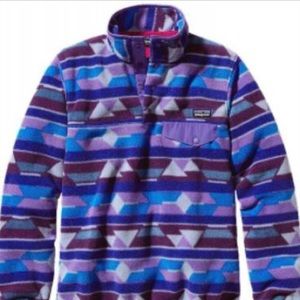 Women’s Patagonia Aztec Fleece Synchilla Large